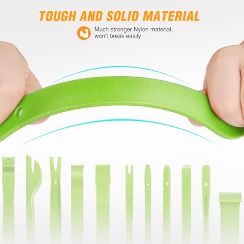GOOACC 13PCS Nylon Trim Removal Tool Set - color: Green, size: 13Pcs