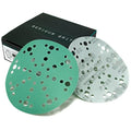 Serious Grit - 6-Inch 49-Hole P180 Grit Sanding Discs - 50 Pack Box - size: 180 Grit