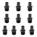 10 PCS EFIELD Pex-A Poly PPSU Expansion Fitting 3/4"x3/4"Male NPT Adapter - size: 3/4" x 3/4" (PPSU, Pack of 10)