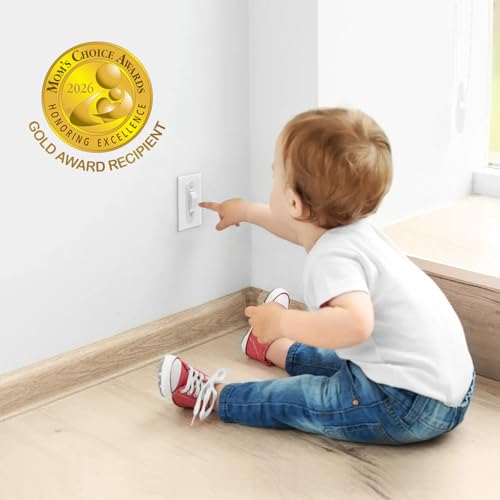 Wall Switch Guard, Child Proof Light Switch Cover Guard | Toggle Style | Light Switch Protection | Keep Toggle Switch in On or Off Position | 1 Pack, White - size: 1 Pack