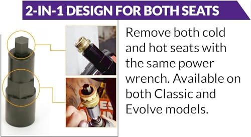 Symmons Temptrol Valves Only - 4-Piece Rebuild Kit | Symmons Seat Removal Tool for Frozen & Stripped Seats. Symmons Temptrol Rebuild Kit, not for Moen or Kohler.