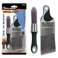ROLLINGDOG 2 Inch Trim Paint Brush - color: 2pc Trim Paint Brush Set