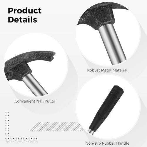 20 Pcs Mini Claw Hammers, Small Hammers for Little Ones