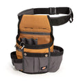 Dickies 8-Pocket Padded Tool Belt/Utility Pouch, Adjustable 3-Inch Belt, Durable Canvas Construction, Tan/Grey - color: Tan