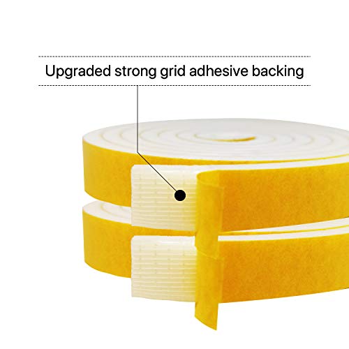 Air Conditioner Foam-2 Rolls, 3/4 Inch W X 3/4 Inch T Total 13 Ft L - size: 3/4"(W) x 3/4"(T) x 13'(L)