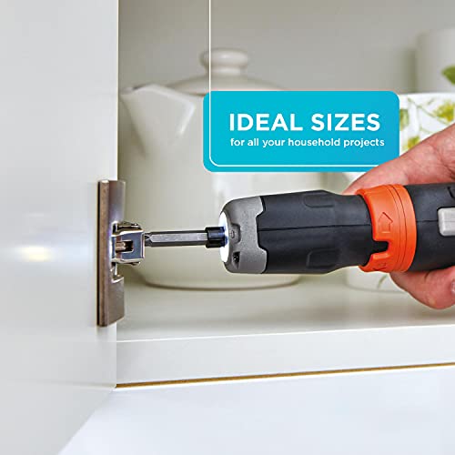 BLACK+DECKER 42-Piece Bit Set for Screwdriver (BDA42SD)