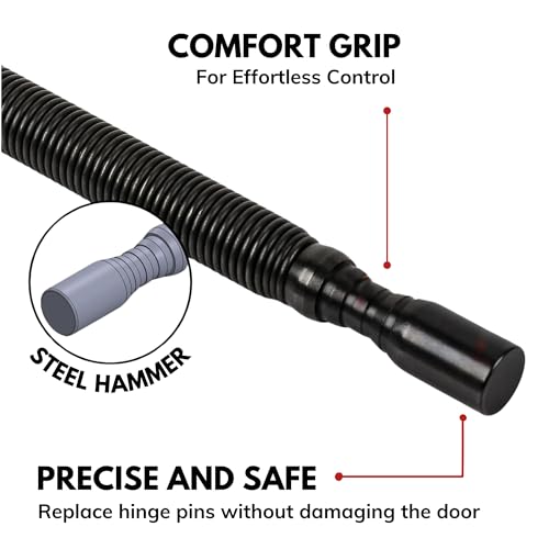 HIT Tool - Hinge Pin Removal Tool - Spring Punch - Steel Faced Hammer - size: Steel Faced Hammer