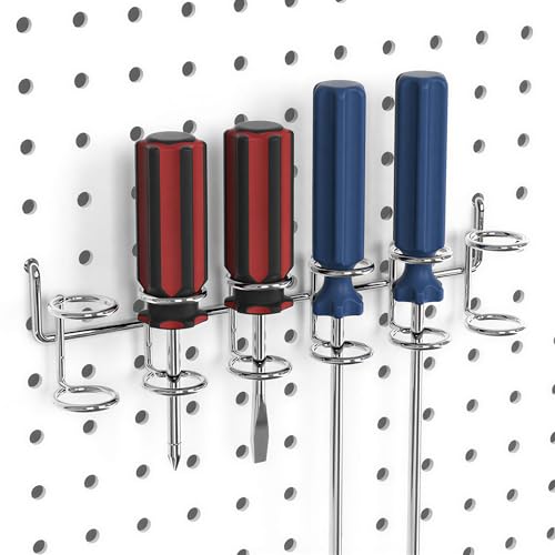 FRIMOONY Pegboard Hooks Assortment with Pegboard Bins, Peg Locks, for Organizing Various Tools, 80 Piece - style: 80PCS