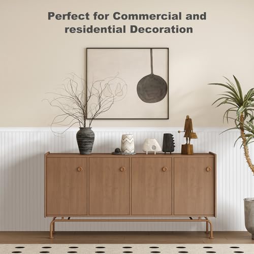 Art3d Beadboard Wainscoting Wall Panel Kit, 37.8 x 9.84 Inch, Matte White | 12-Piece Panels + 4 Edge Trims, 31 Sq.Ft. Coverage, Lightweight, Water-Resistant, Easy to Trim, for Living Room, Bedroom - color: Matte White