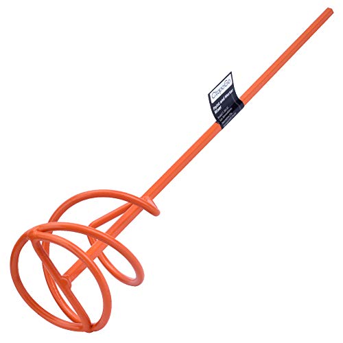 Paint & Mortar Mixer, 16" L, 3" Dia (Orange#03) - color: Orange#03