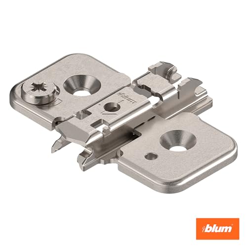 Blum Clip top BLUMOTION Hinge Kit Full Overlay 110° for Frameless Cabinets - size: 4 Kits