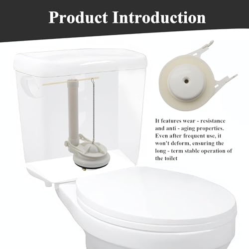 Toilet Flush Valve Replacement Kit for 3-Inch Toilets (1)