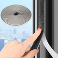 Weather Stripping 0.35" x 0.2" x 33 FT, for Doors and Windows - size: 0.2" Wide x 0.35" Thick x 32.8 FT Long