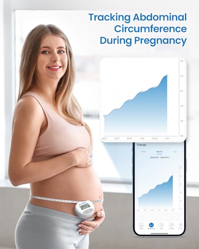 RENPHO Smart Body Measuring Tape, Bluetooth App, 60in, for Weight Loss