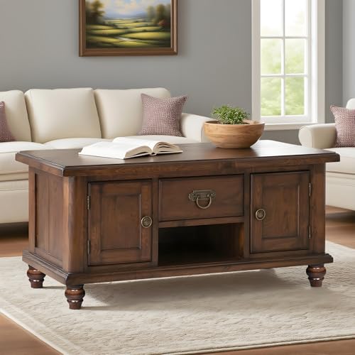 Furniture Legs, Wood Sofa Legs, Turned Couch Legs, Round Furniture Feet for Dresser, Sideboard, Recliner, Coffee Table (Dark Brown, 4 inch) - size: 4 inch