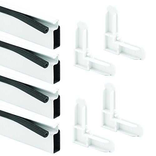 Prime-Line PL 7814 Aluminum Screen Frame Kit, White - color: White