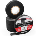 Wire Harness Automotive Cloth Tape, Adhesive High Noise Resistance Heat Proof, Chemical Fiber Fabric Electrical Tape for Wrapping Wiring Harness/Insulation (5 Rolls 3/4 Inch x 50 FT)