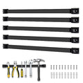 5 Pack Magnetic Tool Holder, Magnetic Strips Tool Magnet Bar PVC Coated for Garage Tool Organizer 18 In - style: 18IN-5 PACK