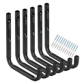 Garage Storage Hook, 6.3 Inch Heavy Duty Wall Mount Utility Hanger - size: 7.6inch x6.3inch