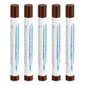 HARFINGTON 5pcs Wood Filler Sticks Wooden Wax Touch Up Furniture Repair Crayons for Scratch Hole Wood, Chestnut - color: Chestnut