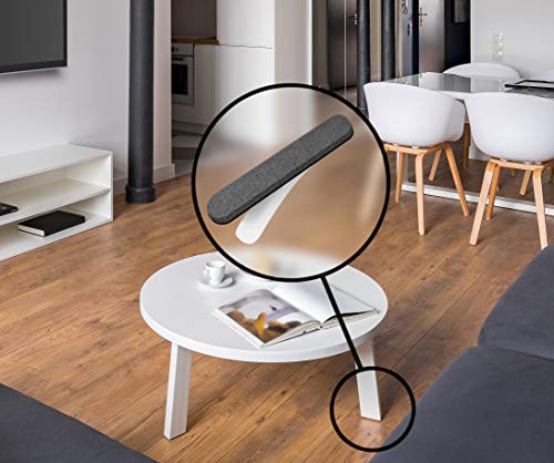 Slipstick Premium Wool Felt Furniture Pads/Floor Protector Variety Pack (37 Pieces) Self Stick Furniture Felt Protection Pads, Safe on All Hard Surfaces, Gray, CB171 - size: Variety Pack