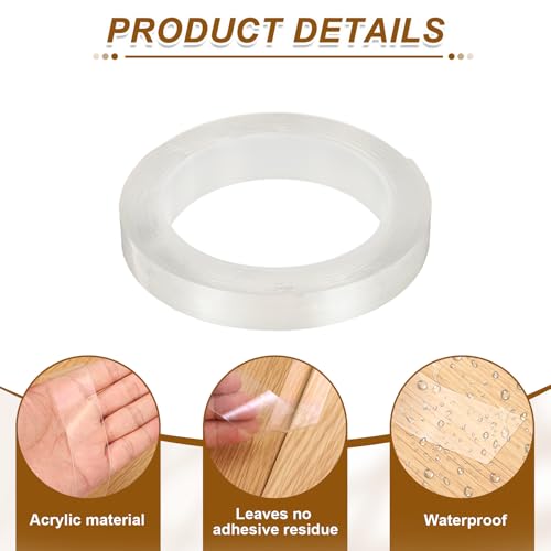 uxcell Window Weather Sealing Tape, 1.2 Inch x 16.4 ft (31.5mil Thick) - size: 1.2 Inch x 16.4 ft x 31.5mil