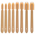 Caulking Tool Kit 8PCS Silicone Caulk Finishing and Smoothing Tools, Reusable Sealant Spatula Spreader Flexible Caulk Smoother with Ergonomic Handle for Bathroom Kitchen Window Floor Sealing
