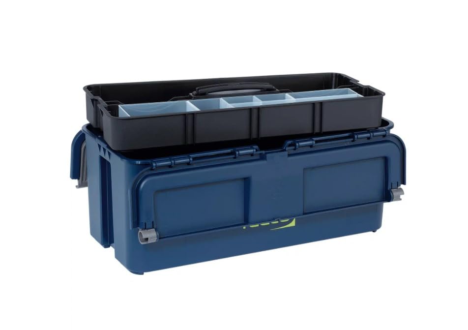 Raaco Tool Box with Removable Trays - 66 lb Load Capacity (Compact 20) - style: Close