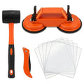 Floor Gap Fixer Tool Kit, Double Suction Cup Floor Gap Repair Tool