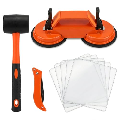Floor Gap Fixer Tool Kit, Double Suction Cup Floor Gap Repair Tool