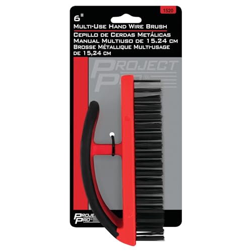 Performance Tool 1520 Versatile General Purpose Brush for Cleaning, Detailing and Maintenance of Cars, Boats, Motorcycles and More - size: 6" Multi-Use Hand Wire Brush