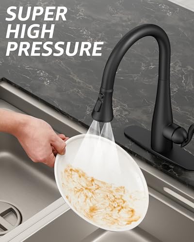 Mbillion Universal Matte Black Kitchen Faucet Spray Head Replacement - color: Black