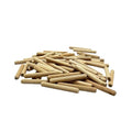 1/4" x 2" Wooden Dowel Pins, 100-Pack – Birch Hardwood, Kiln-Dried, Fluted & Beveled (1/4" x 2", 100pk) - size: 1/4" x 2" Bag