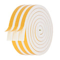 Weather Stripping Door Seal-3 Rolls, 1/4 Inch Wide X 1/4 Inch Thick - size: 1/4"(W) x 1/4"(T) x 20'(L)