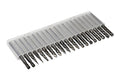Carbide Burr Set JESTUOUS 1/8 Shank Diameter Double Cut 20pcs