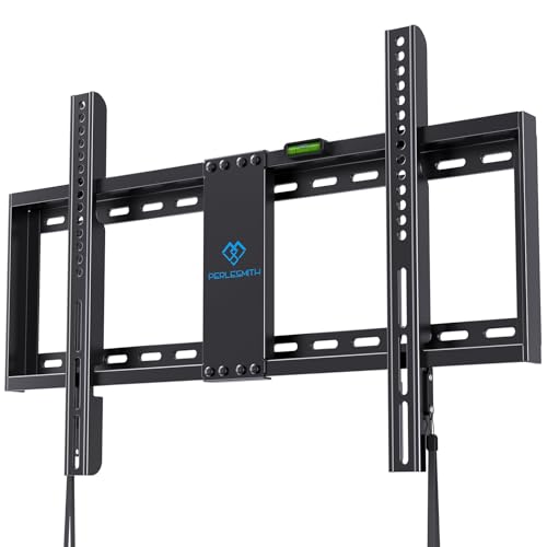 PERLESMITH Fixed TV Wall Mount for 32–82 inch TVs up to 132 lbs - size: 32-82" Fixed TV Wall Mount
