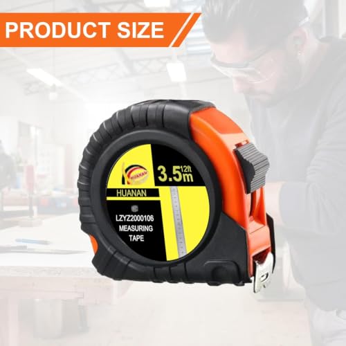 Tape Measure 20 Pcs 12 FT Retractable Self-Locking Fractions 1/8
