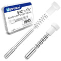 25 Pack Window Screen Plunger Latch Pins, 5/32" x 1-1/2" Aluminum