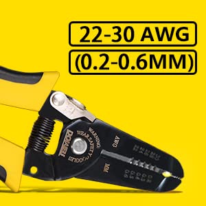 DOWELL Wire Stripper, 22-30 AWG Wire Cutter, Stripping Tool