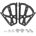 2 Layers Shoes Drawer Cabinet Hinges Flip Frames, Black, 1 Pair - color: Black, size: 2 Layers