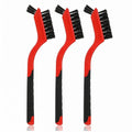 Nylon Brush Set, Small Brushes for Cleaning, Dual Head Crevice Brush, 3-Pc. - size: 3PCS Nylon Brushes