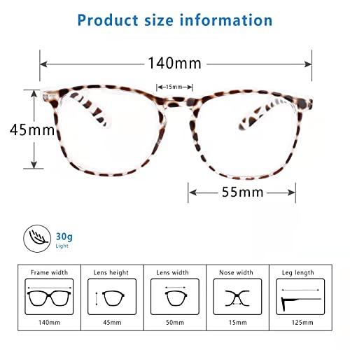 SQIMZAR Safety Glasses Goggles For Women Nurses Protective Eyewear,Anti Fog Safety Goggles - color: Black+clear+leopard+new Blue