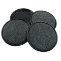 8Pcs Felt Furniture Sliders, Round, 3 inch Dia - size: Round, 3 inch Diameter