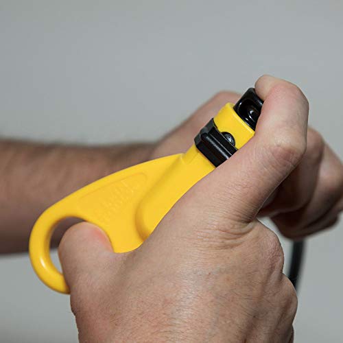 Klein Tools VDV110-061 Radial Cable Stripper, Coaxial Cable Stripper - style: COAX Prep Tool