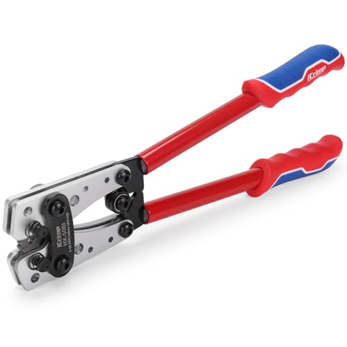 iCrimp Cable Lug Crimping Tool for Heavy Duty Wire Lugs AWG 8-1/0