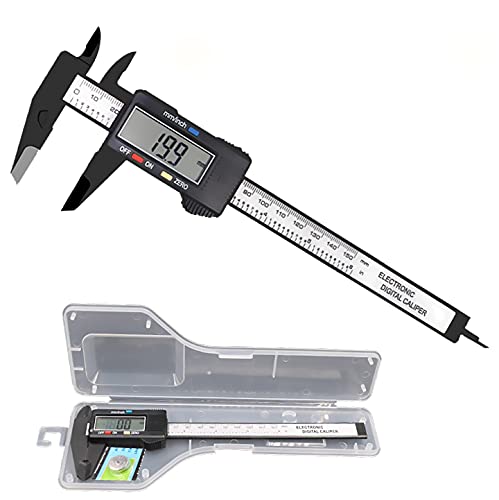 Digital Caliper,0-6 inch/150 mm,inch and Millimeter Conversion,LCD Screen