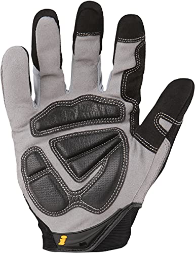 Ironclad WWI2 Wrenchworx Impact Glove,Black - color: Grey, size: X-Large