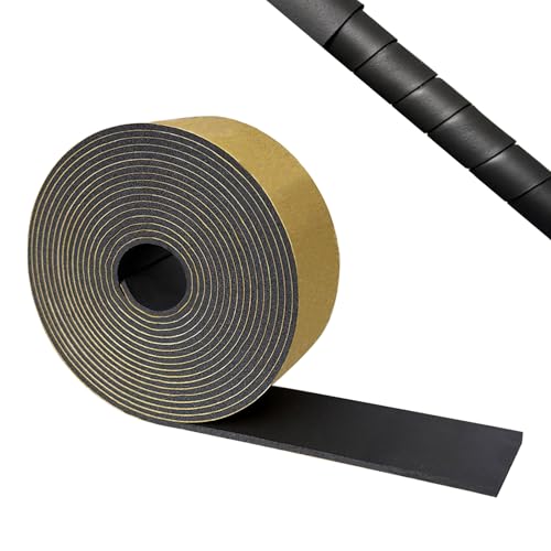 Self Adhesive Pipe Insulation Wrap Foam Tape 1/8" Thick x 2" x 16.5 Feet - size: 2 inch x 16.5 FT