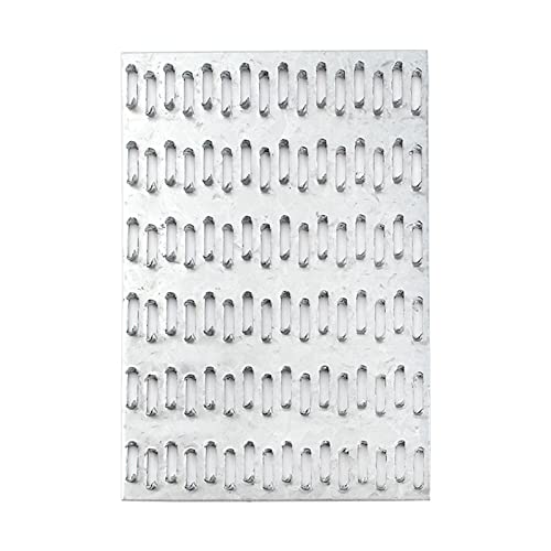 10 Pcs Truss Plates 4x6 Inch, Pronged Truss Mending Plate with Nail Teeth, Mending Plates for Wood Trusses Construction - size: 4"x6"