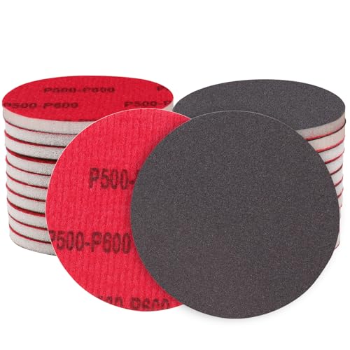 Shinboc 12 PCS 6 Inch Sanding Sponge 600 Grit, Bowling Ball Sanding Pads - color: 600grit, size: 6 Inch 12Pcs